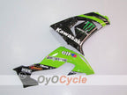 Injection Fairing kit for 06-07 NINJA ZX-10R - Green, Black - Monster #OYO87901623