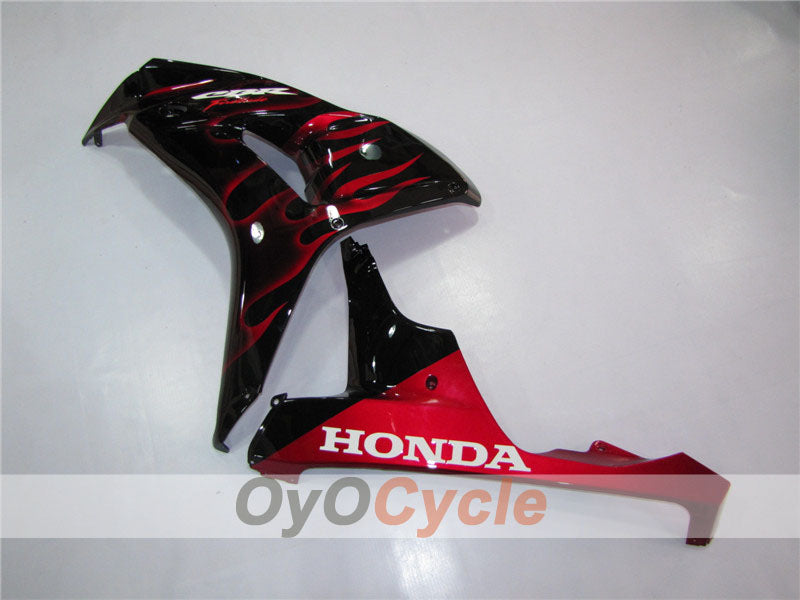 Injection Fairing kit for 06-07 CBR1000RR - Red, Black - Flame #OYO87900582 Secondary image