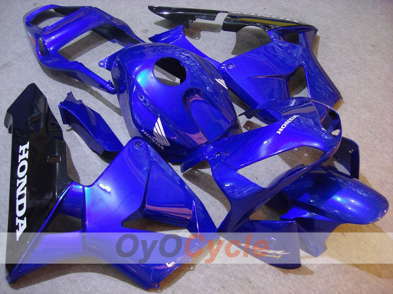 Injection Fairing kit for 03-04 CBR600RR - Blue, Black - Factory Style #OYO87902591