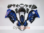 Injection Fairing kit for 99-07 GSXR1300 Hayabusa - Blue, Black - Flame #OYO87902879