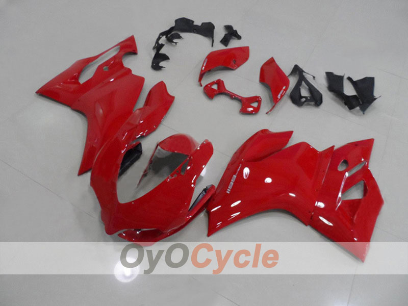 Injection Fairing kit for 11-14 Ducati 1199 - Red, Black - Factory Style #OYO87903385