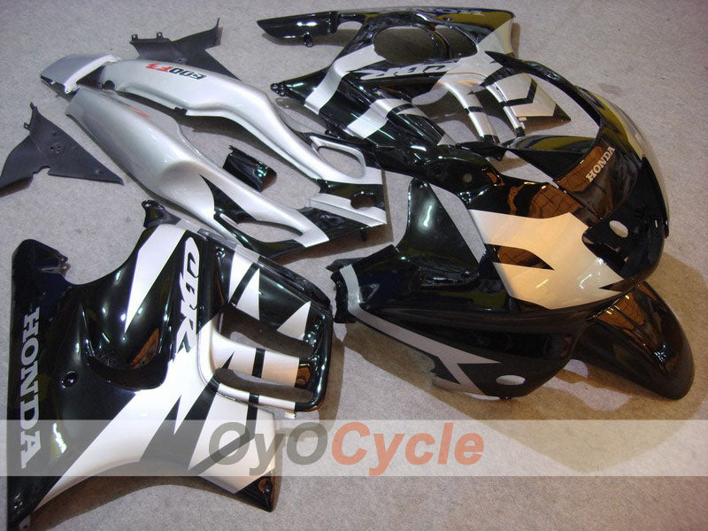 Injection Fairing kit for 95-96 CBR600F3 - Black, Silver - Factory Style #OYO87900034