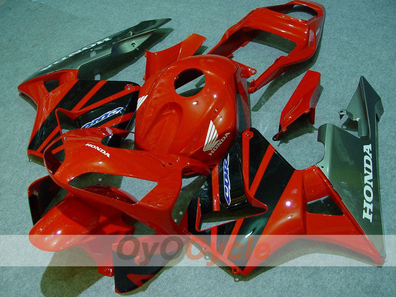 Injection Fairing kit for 03-04 CBR600RR - Red, Black - Factory Style #OYO87902596