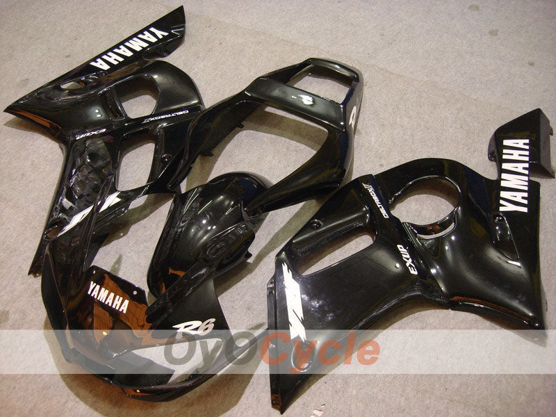 Injection Fairing kit for 98-02 YZF-R6 - Black - Factory Style #OYO87901018 Main image