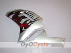 Injection Fairing kit for 07-08 NINJA ZX-6R - Red, Silver - Flame #OYO87901933