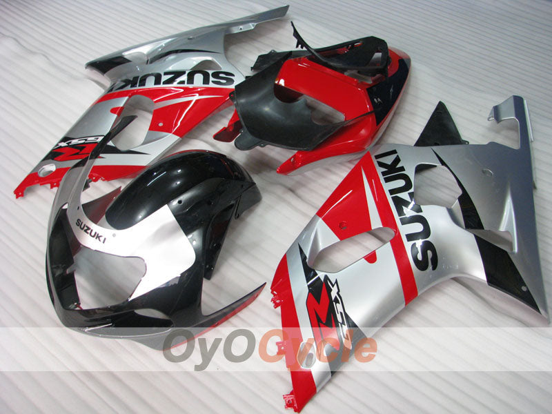 Injection Fairing kit for 00-02 GSX R1000 - Red, Black, Silver - Factory Style #OYO87905185 Secondary image