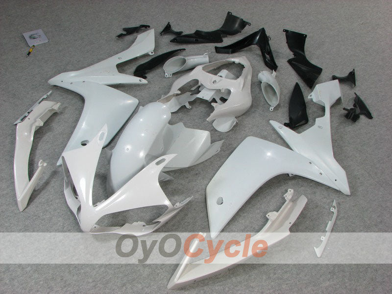 Injection Fairing kit for 07-08 YZF-R1 - White, Black - Factory Style #OYO87900876