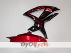 Injection Fairing kit for 08-10 GSX R750 - Red, Black - Flame #OYO87901432