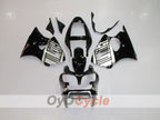 Injection Fairing kit for 00-02 NINJA ZX-6R - Black, Silver - Factory Style #OYO87901691