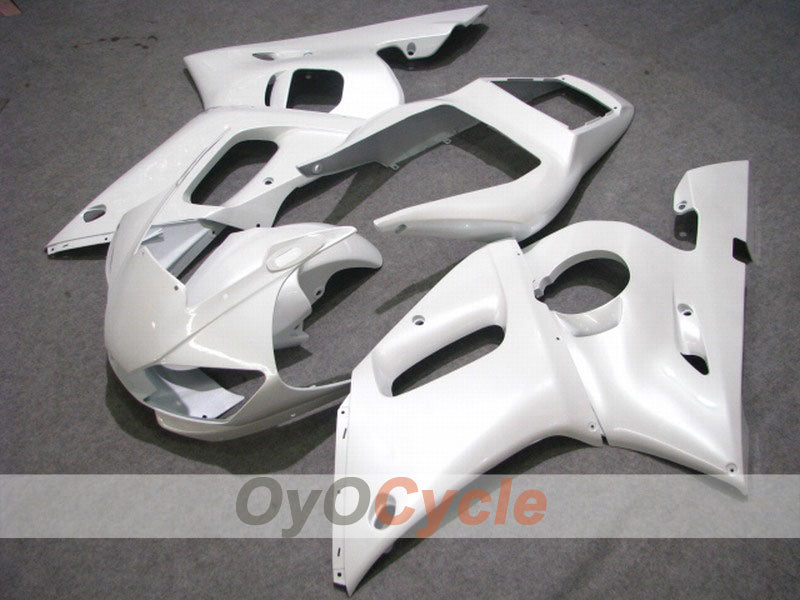 Injection Fairing kit for 98-02 YZF-R6 - White, Matte - Factory Style #OYO87901019 Main image