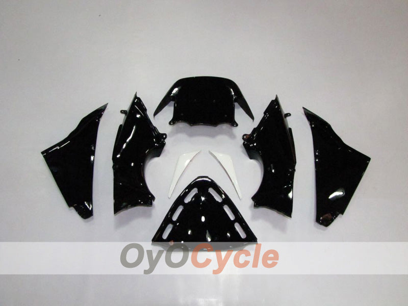 Injection Fairing kit for 02-05 NINJA ZX-12R - White, Black - West #OYO87903116 Secondary image