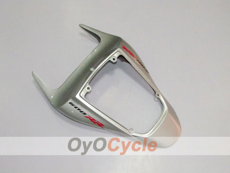 Injection Fairing kit for 07-08 CBR600RR - Green, Silver - Flame #OYO87900357