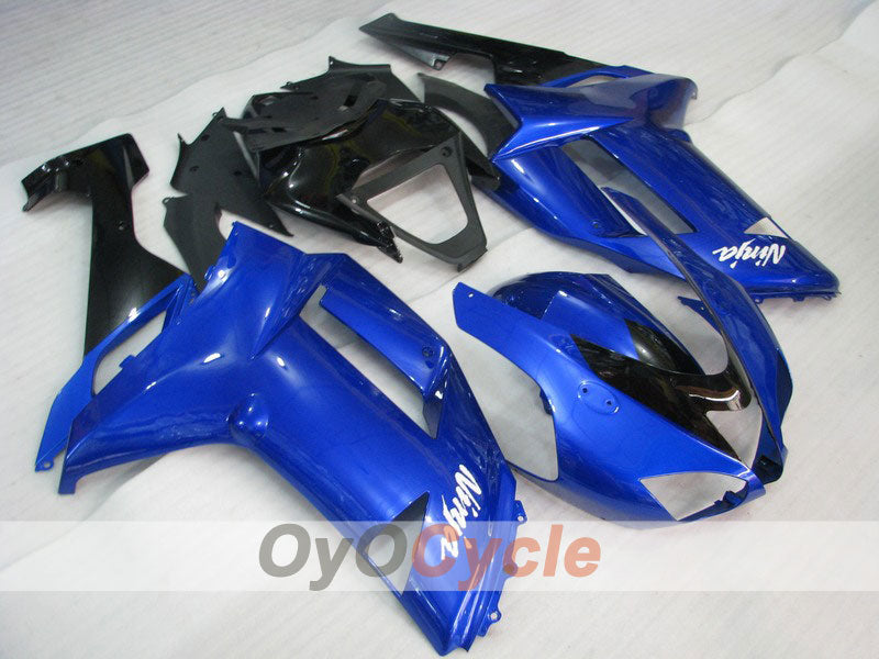 Injection Fairing kit for 07-08 NINJA ZX-6R - Blue, Black - Factory Style #OYO87901927 Main image