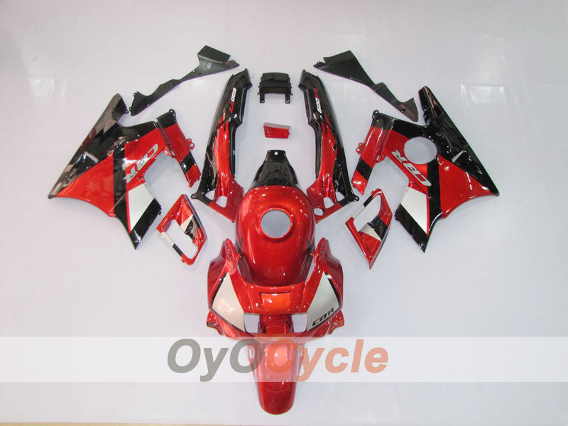 Fairing kit for 91-94 Honda CBR600 F2 - Red, Black - Factory Style #OYO87903054
