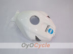 Injection Fairing kit for 03-04 CBR600RR - White, Black - Konica Minolta #OYO87902526