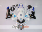 Injection Fairing kit for 03-04 CBR600RR - White, Black - Konica Minolta #OYO87902526