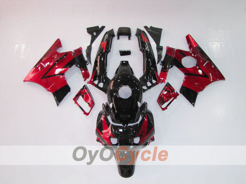 Fairing kit for 91-94 Honda CBR600 F2 - Red, Black - Factory Style #OYO87903058 Secondary image