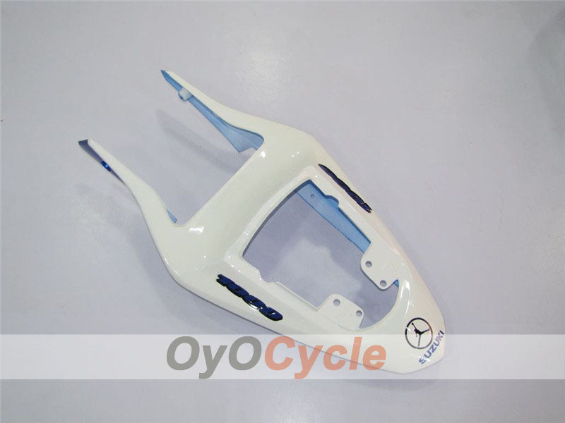 Injection Fairing kit for 03-04 GSX R1000 - Blue, White - Jordan #OYO87901838