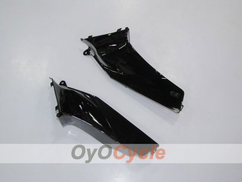 Injection Fairing kit for 03-04 CBR600RR - Black, Silver - Flame #OYO87902510