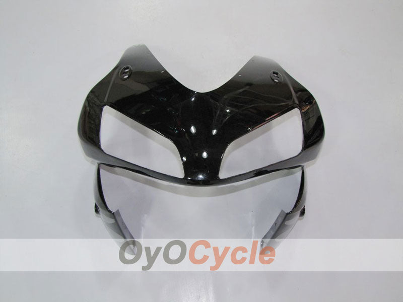 Injection Fairing kit for 03-04 CBR600RR - Black, Silver - Flame #OYO87902510