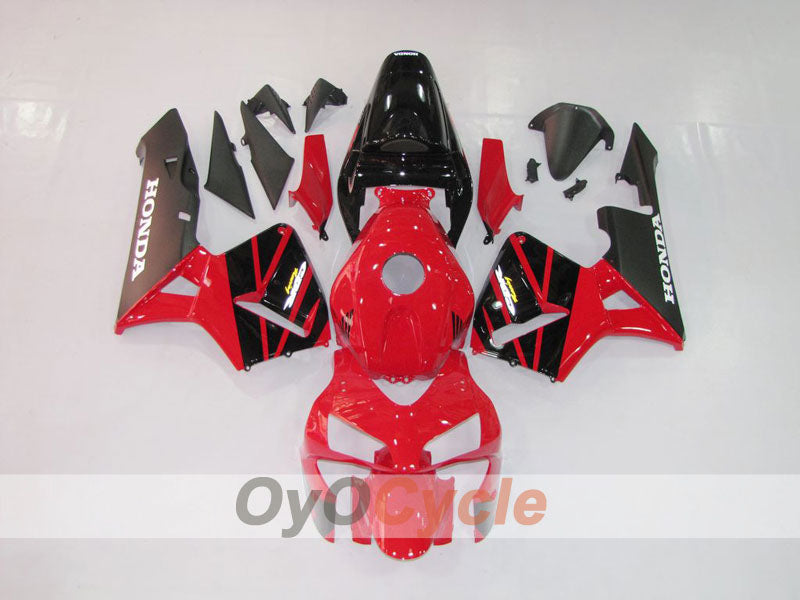 Injection Fairing kit for 03-04 CBR600RR - Red, Black - Factory Style #OYO87902552
