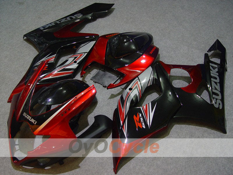 Injection Fairing kit for 05-06 GSX R1000 - Red, Black - Factory Style #OYO87902031