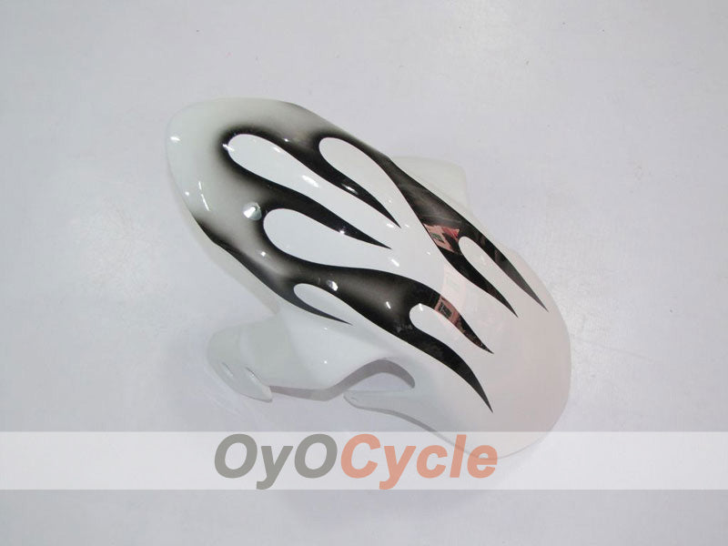 Injection Fairing kit for 06-07 GSX R750 - White, Black - Flame #OYO87901288