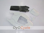 Injection Fairing kit for 06-07 GSX R750 - White, Black - Flame #OYO87901288