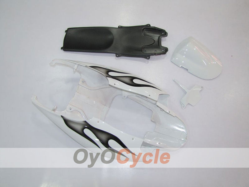 Injection Fairing kit for 06-07 GSX R750 - White, Black - Flame #OYO87901288