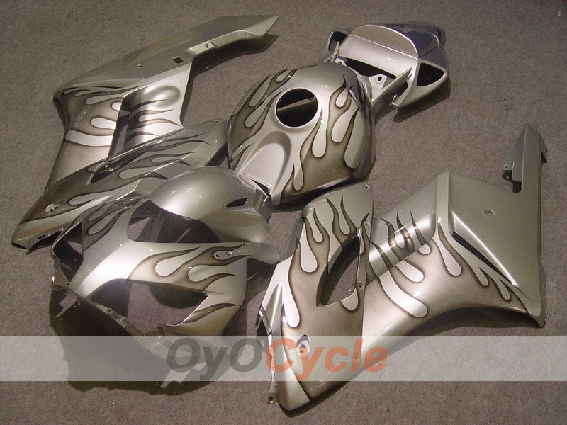 Injection Fairing kit for 04-05 CBR1000RR - Silver, Grey - Flame #OYO87900491