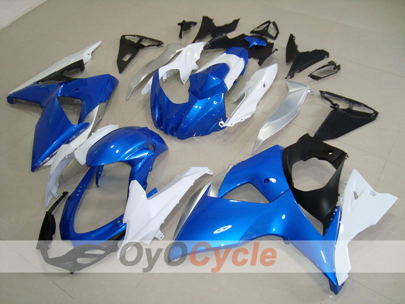 Injection Fairing kit for 09-16 GSX R1000 - Blue, White - Factory Style #OYO87902871