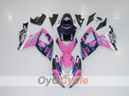 Injection Fairing kit for 06-07 GSX R600 - Black, Pink - Corona, MOTUL #OYO87901433