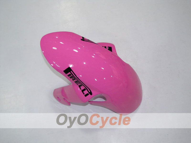 Injection Fairing kit for 06-07 GSX R600 - Black, Pink - Corona, MOTUL #OYO87901433