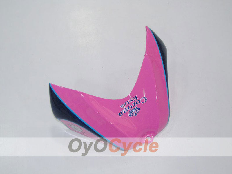 Injection Fairing kit for 06-07 GSX R600 - Black, Pink - Corona, MOTUL #OYO87901433