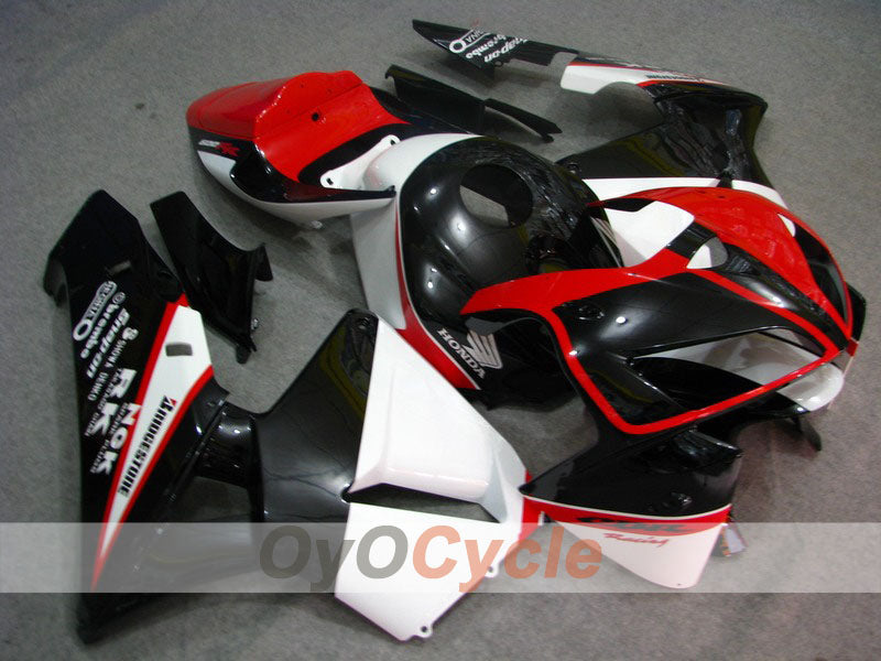 Injection Fairing kit for 05-06 CBR600RR - White, Black - Factory Style #OYO87900318 Main image