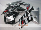 Injection Fairing kit for 00-02 GSX R1000 - Black, Silver - Factory Style #OYO87901788