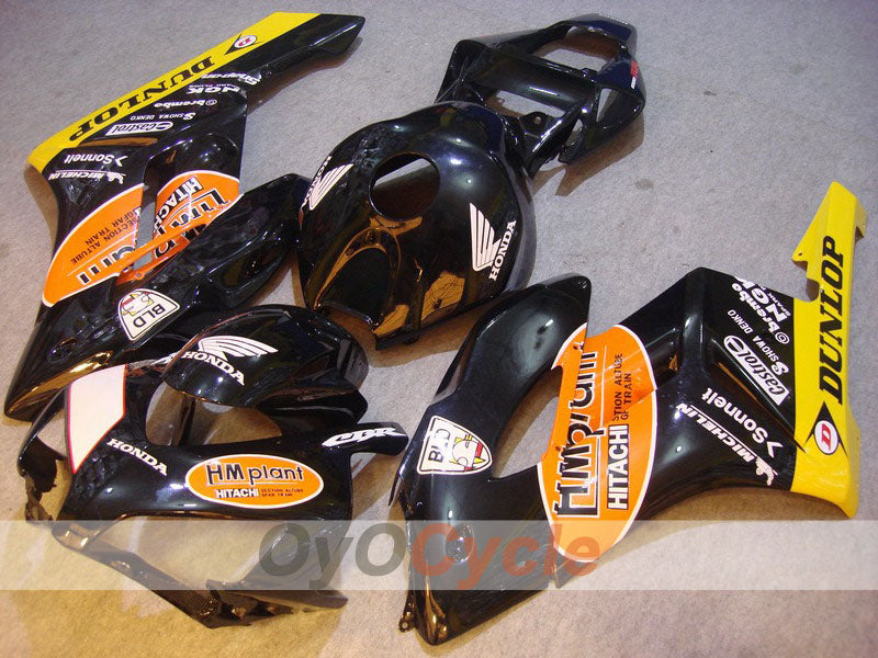 Injection Fairing kit for 04-05 CBR1000RR - Orange, Black - HM Plant #OYO87900498