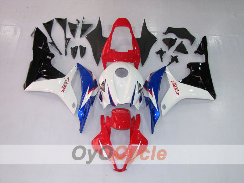 Injection Fairing kit for 07-08 CBR600RR - Red, Black - Factory Style #OYO87900385 Main image