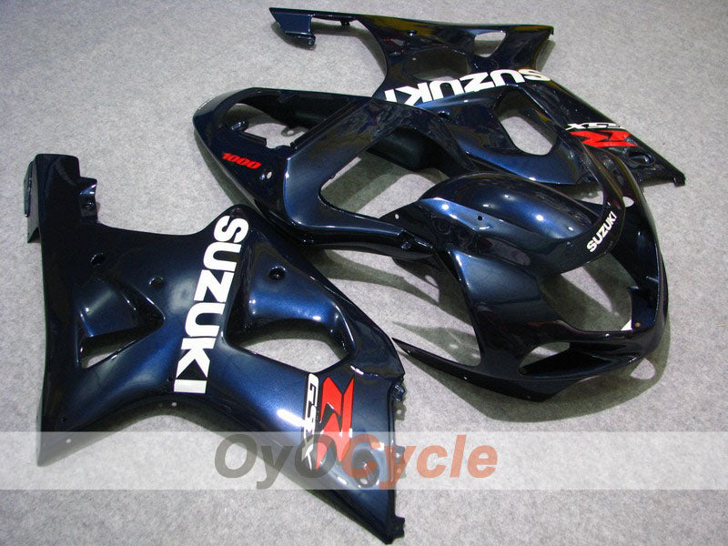 Injection Fairing kit for 00-02 GSX R1000 - Blue - Factory Style #OYO87901799