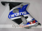 Injection Fairing kit for 00-03 GSX R750 - Blue, Black - Factory Style #OYO87905132