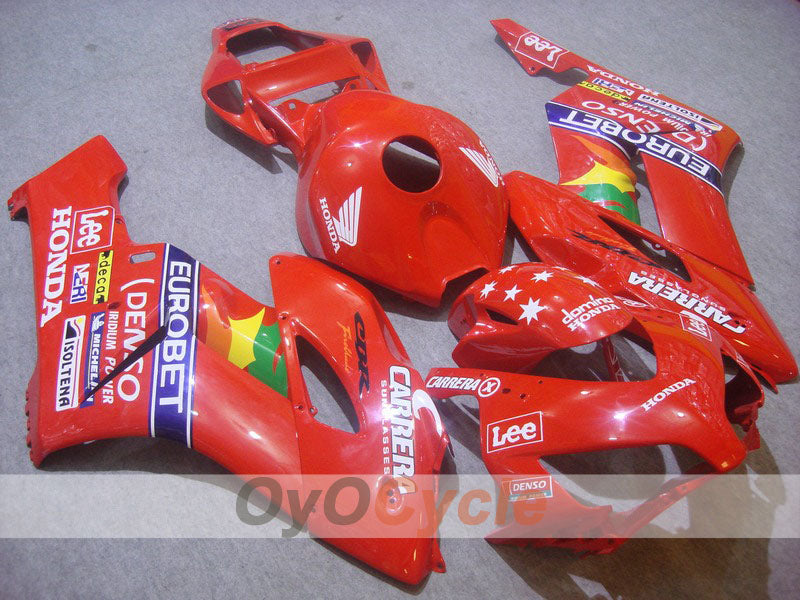 Injection Fairing kit for 04-05 CBR1000RR - Red - Eurobet, Lee #OYO87900504 Main image