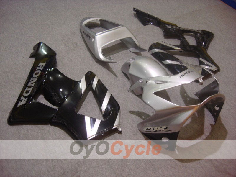 Injection Fairing kit for 00-01 CBR900RR 929 - Black, Silver - Factory Style #OYO87902713