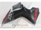 Injection Fairing kit for 11-26 GSX R750 - Red, Black - Factory Style #OYO87903192