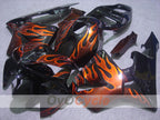 Injection Fairing kit for 05-06 CBR600RR - White, Black - Flame #OYO87900245