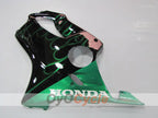 Injection Fairing kit for 01-03 CBR600F4i - Green, Black - Flame #OYO87900155