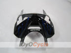 Injection Fairing kit for 03-04 NINJA ZX-6R - Blue, Black - Flame #OYO87901793