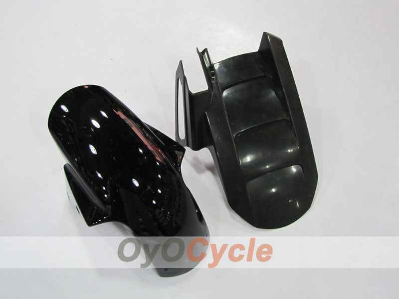 Injection Fairing kit for 03-04 NINJA ZX-6R - Blue, Black - Flame #OYO87901793