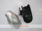 Injection Fairing kit for 03-04 NINJA ZX-6R - Blue, Silver - Flame #OYO87901797