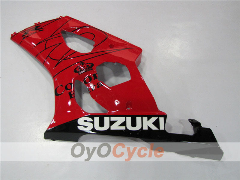 Injection Fairing kit for 03-04 GSX R1000 - Red - Corona #OYO87901809