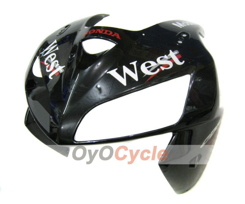 Injection Fairing kit for 05-06 CBR600RR - White, Black - West #OYO87900352